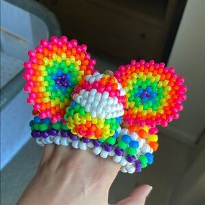 EDM Rave Kandi Cuff Bracelet